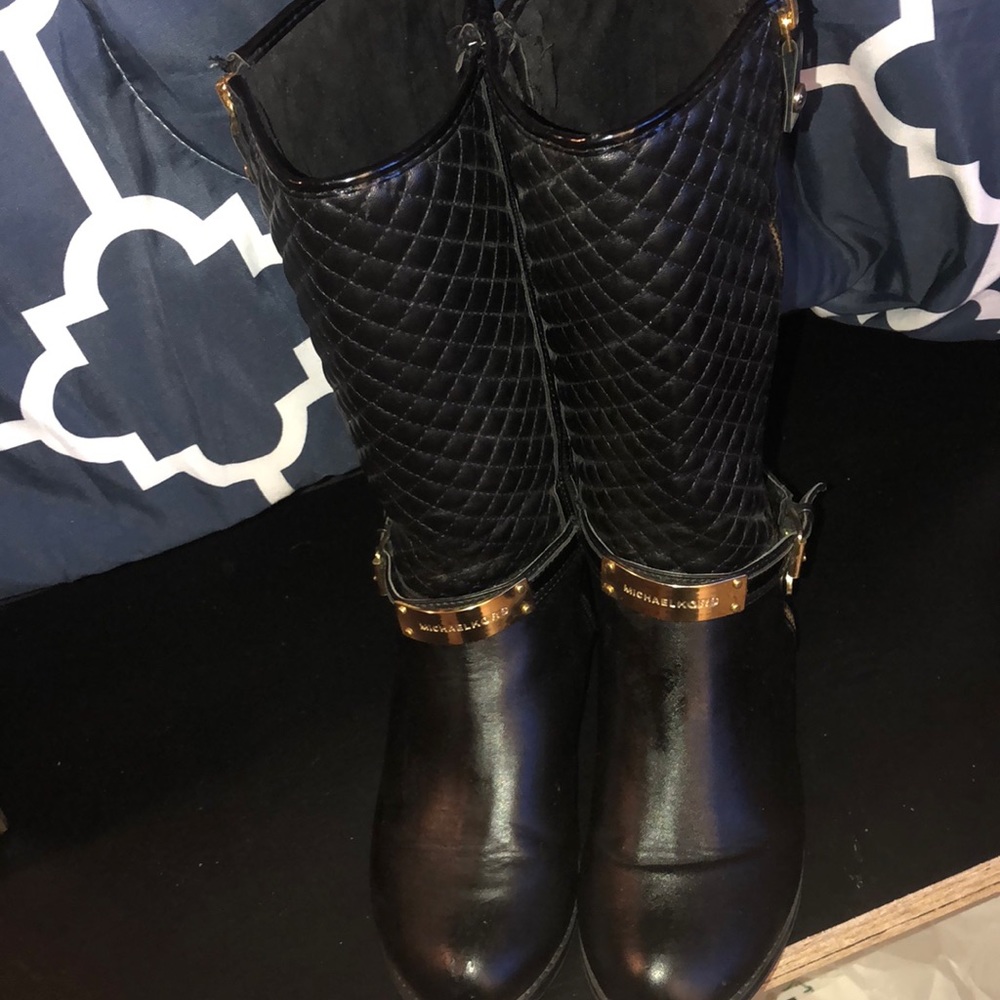 Black Michael Kors Boots